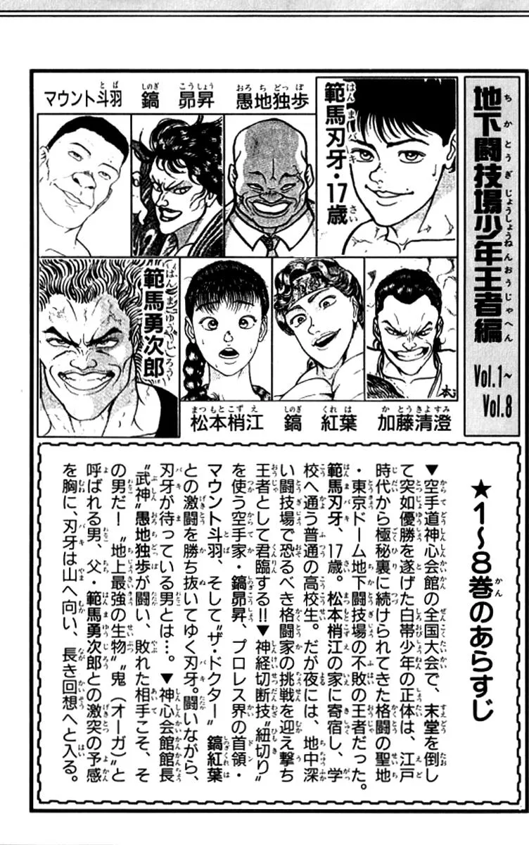 Read Baki the Grappler Manga Online