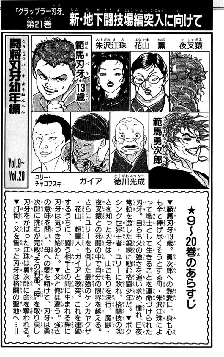 Read Baki the Grappler Manga Online