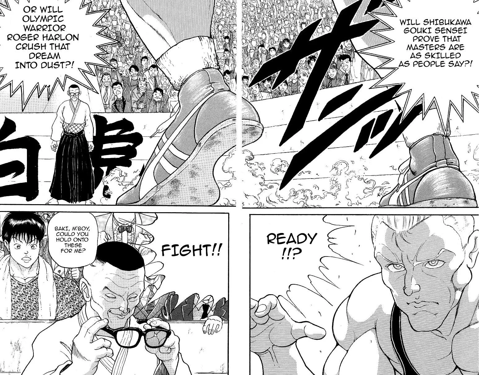 Read Baki the Grappler Manga Online