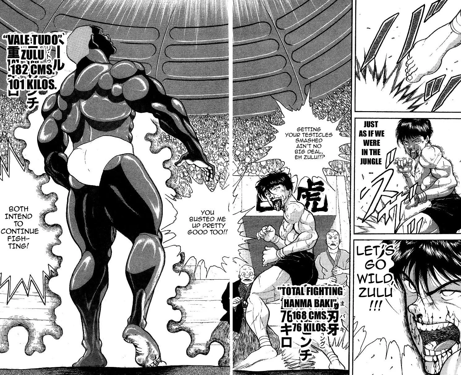 Read Baki the Grappler Manga Online