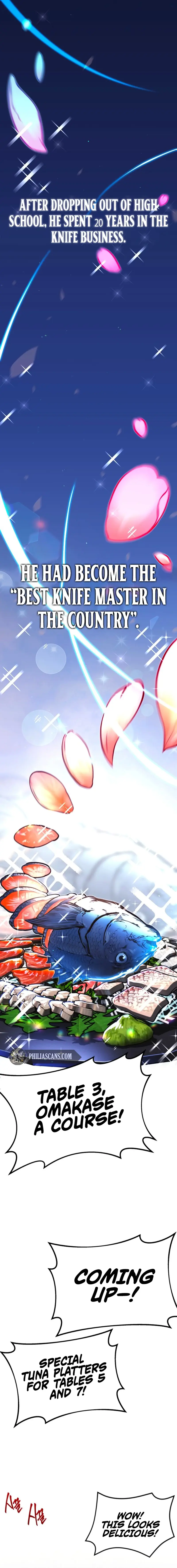 Read Conquering The Academy With Just A Sashimi Knife Manga Online