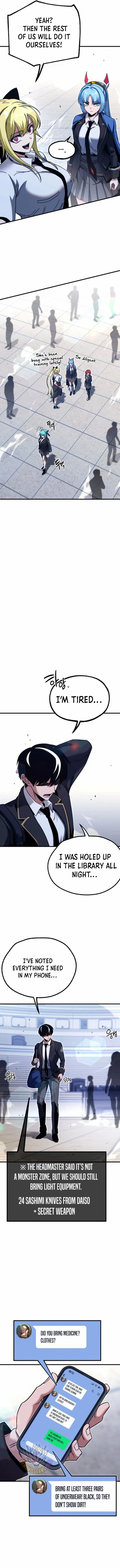 Read Conquering The Academy With Just A Sashimi Knife Manga Online