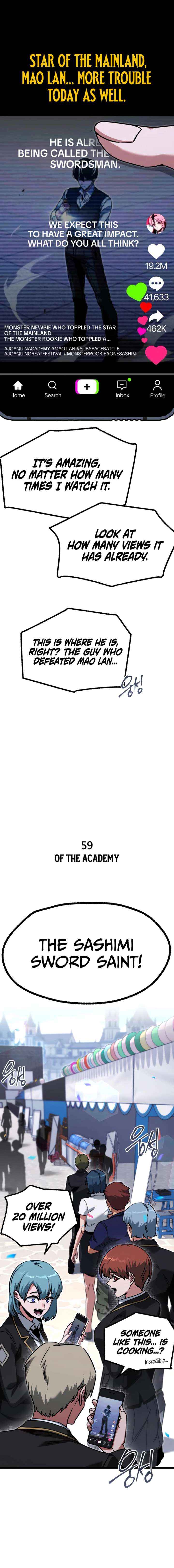 Read Conquering The Academy With Just A Sashimi Knife Manga Online