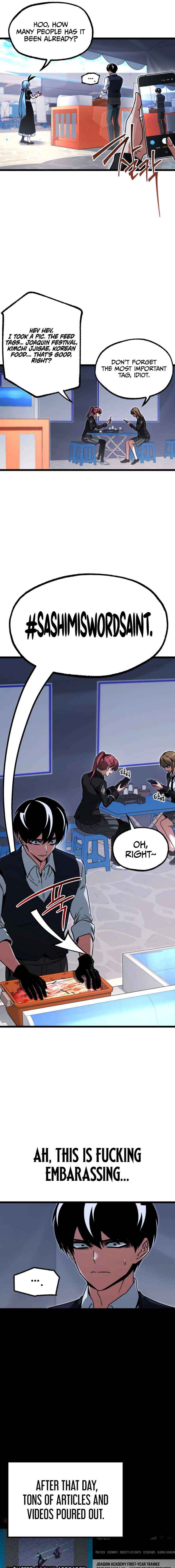 Read Conquering The Academy With Just A Sashimi Knife Manga Online