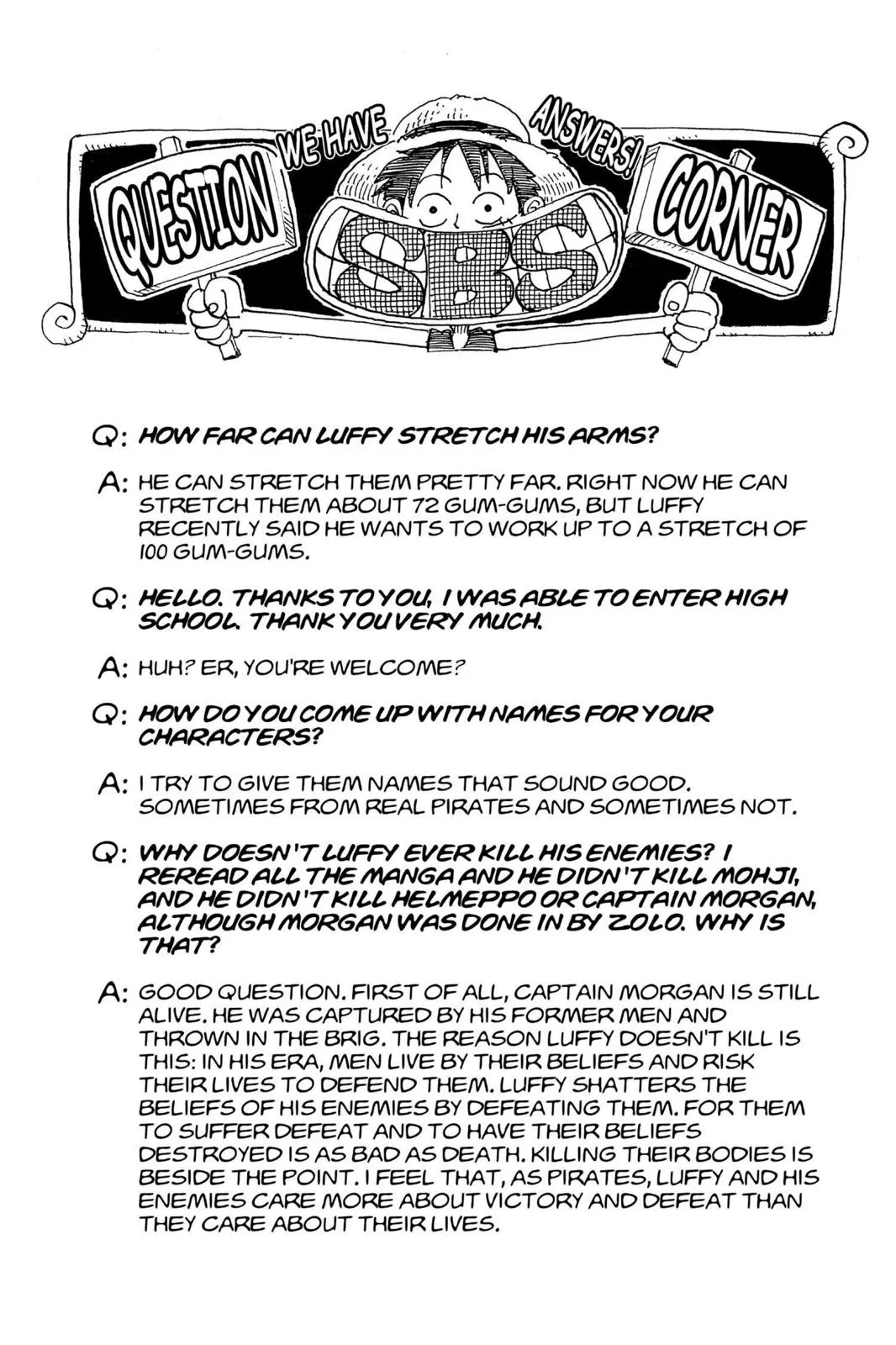 Read One Piece Manga Online