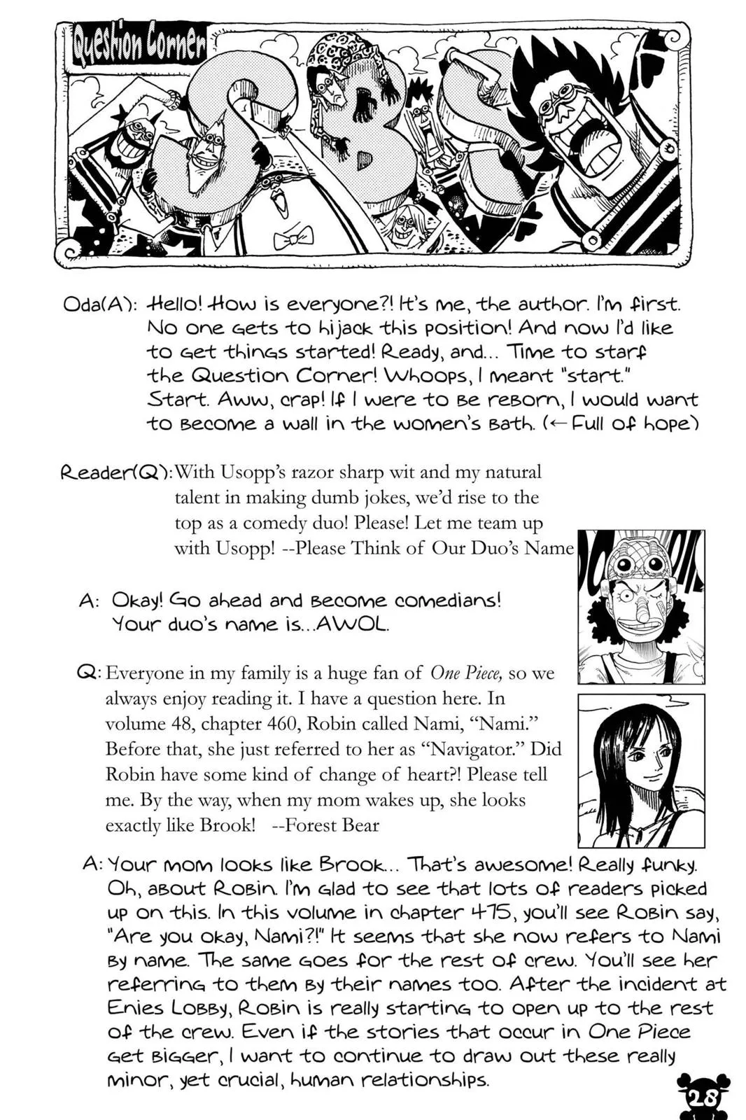 Read One Piece Manga Online