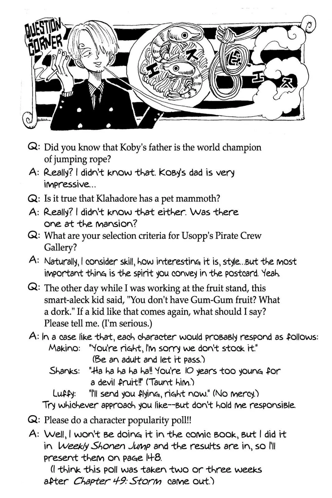 Read One Piece Manga Online