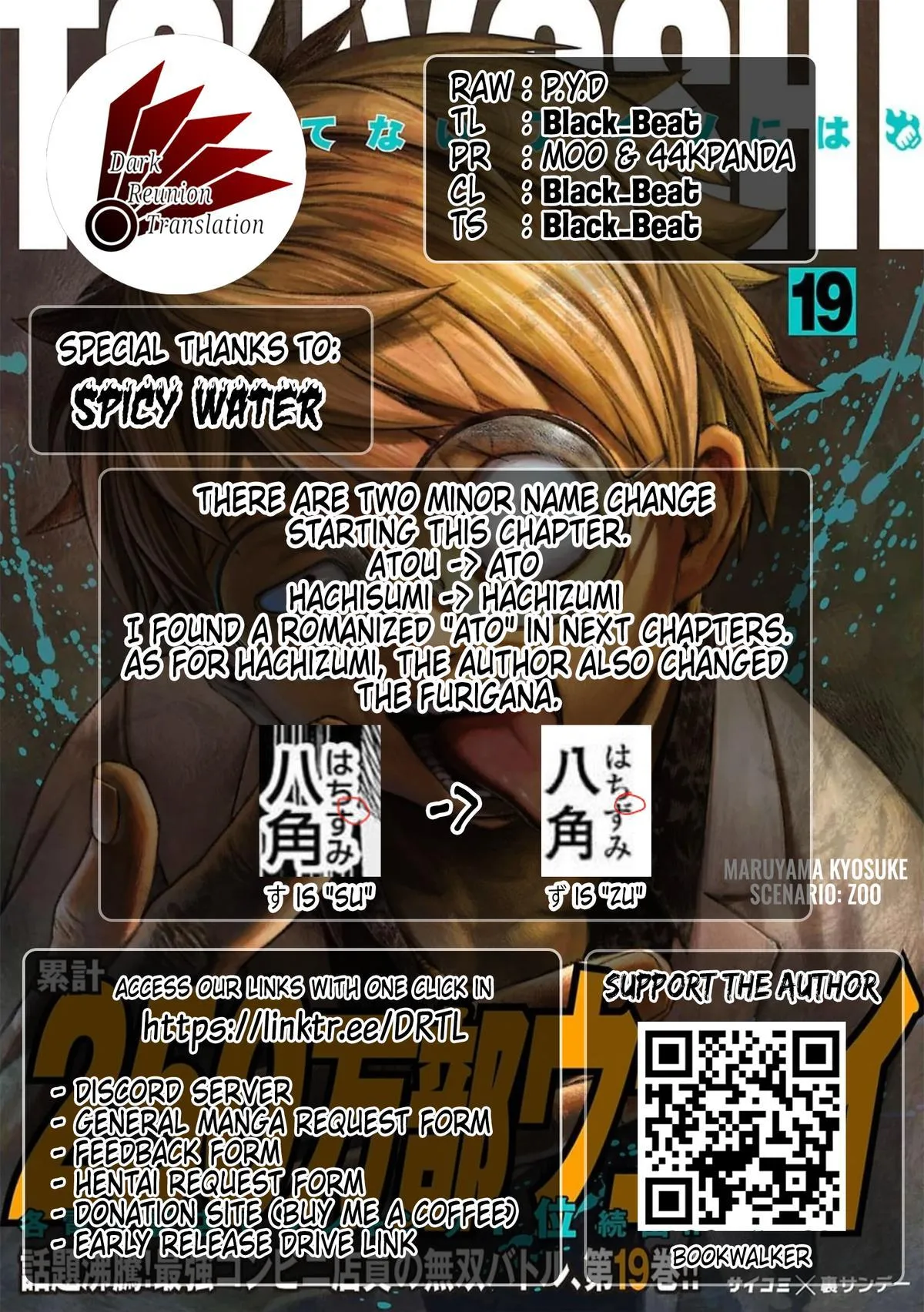 Read TSUYOSHI Manga Online