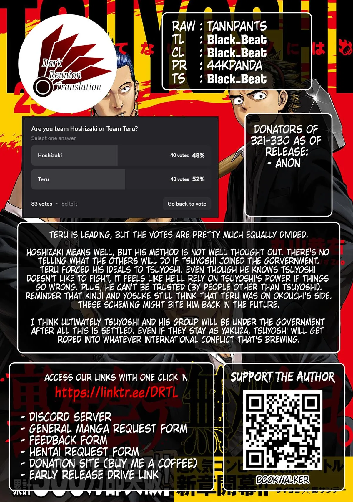 Read TSUYOSHI Manga Online