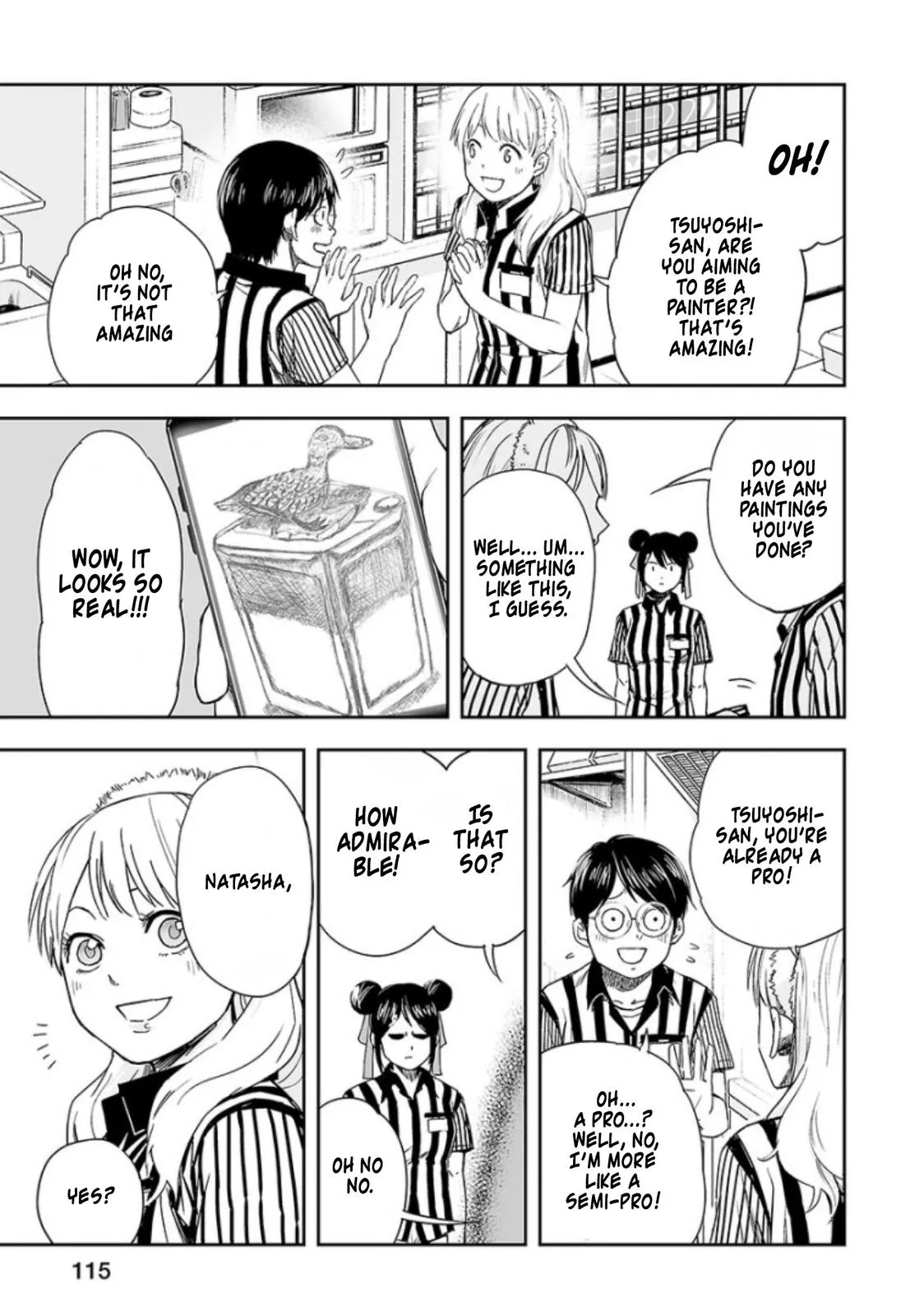 Read TSUYOSHI Manga Online