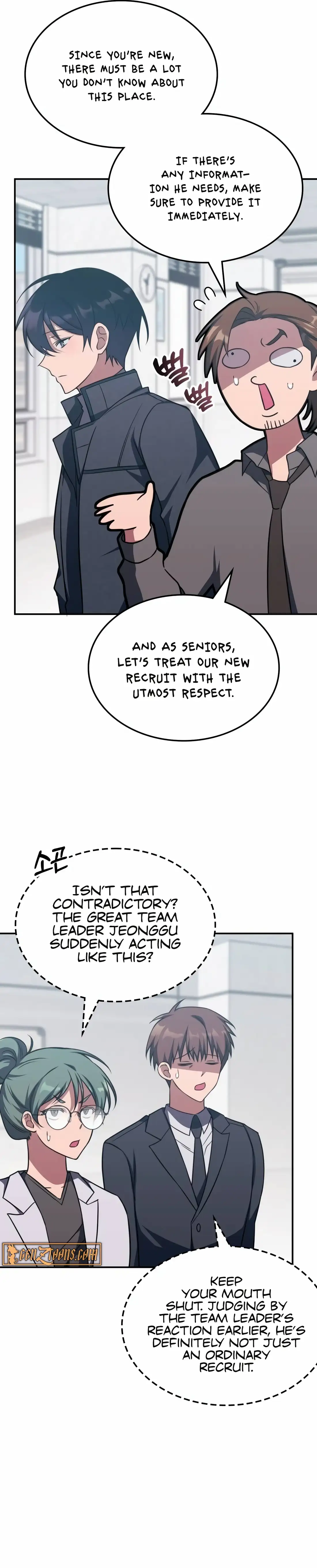 Read The Veteran Healer Is Overpowered Manga Online
