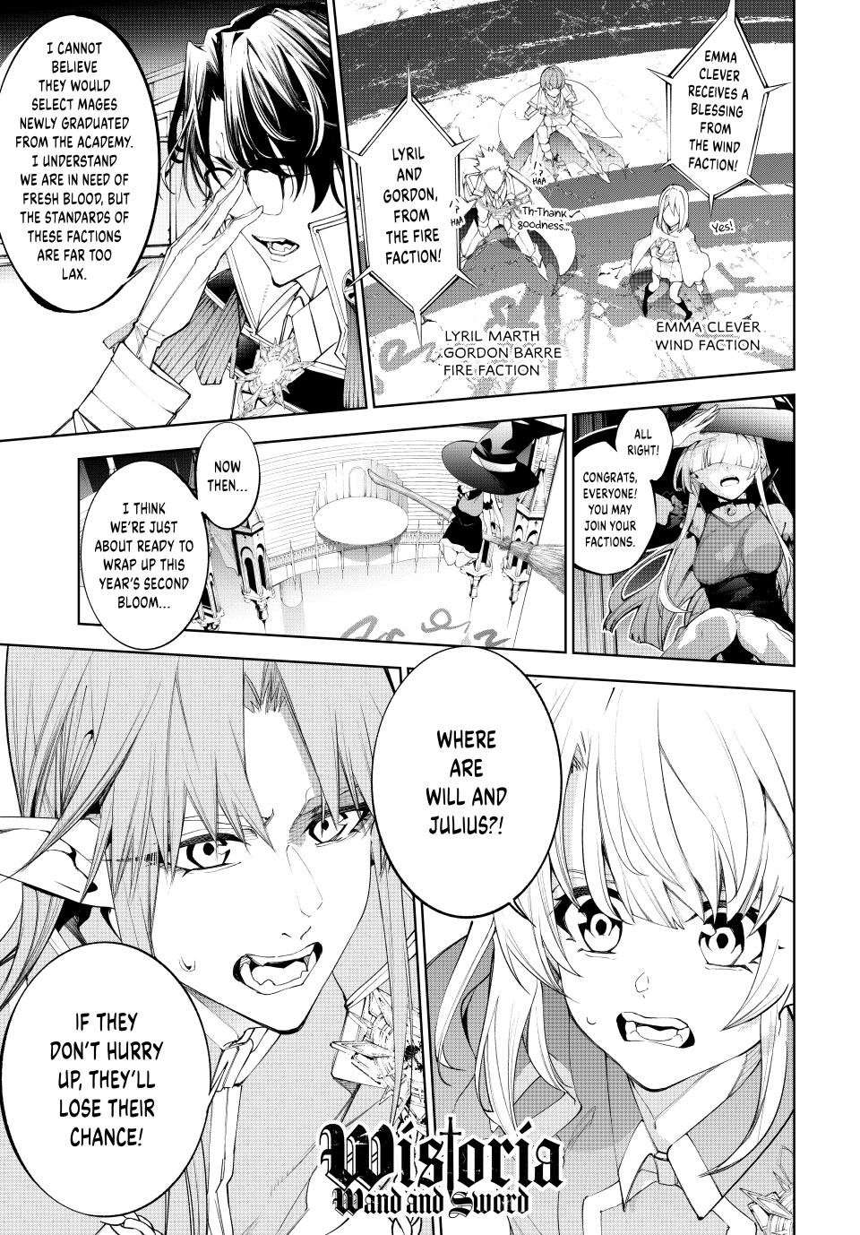 Read Wistoria  Wand and Sword Manga Online