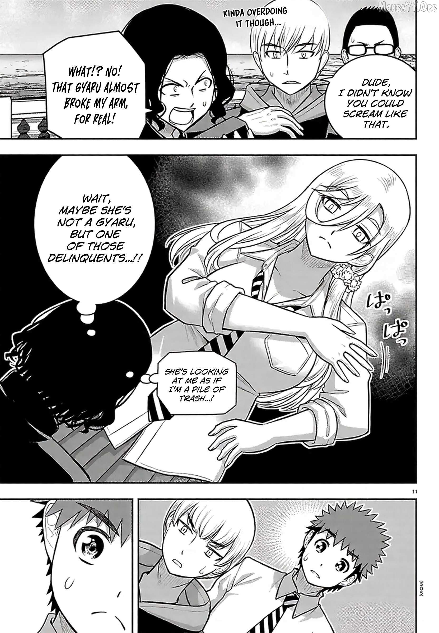 Read Yankee Jk Kuzuhana Chan Manga Online