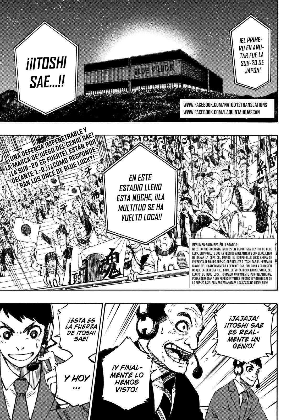 Read Blue Lock es Manga Online