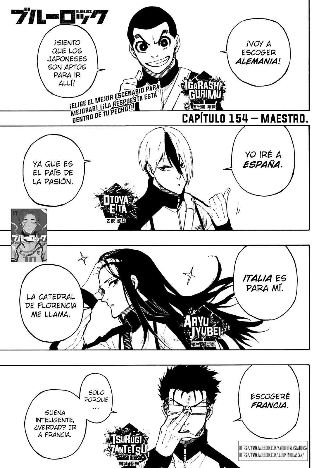 Read Blue Lock es Manga Online