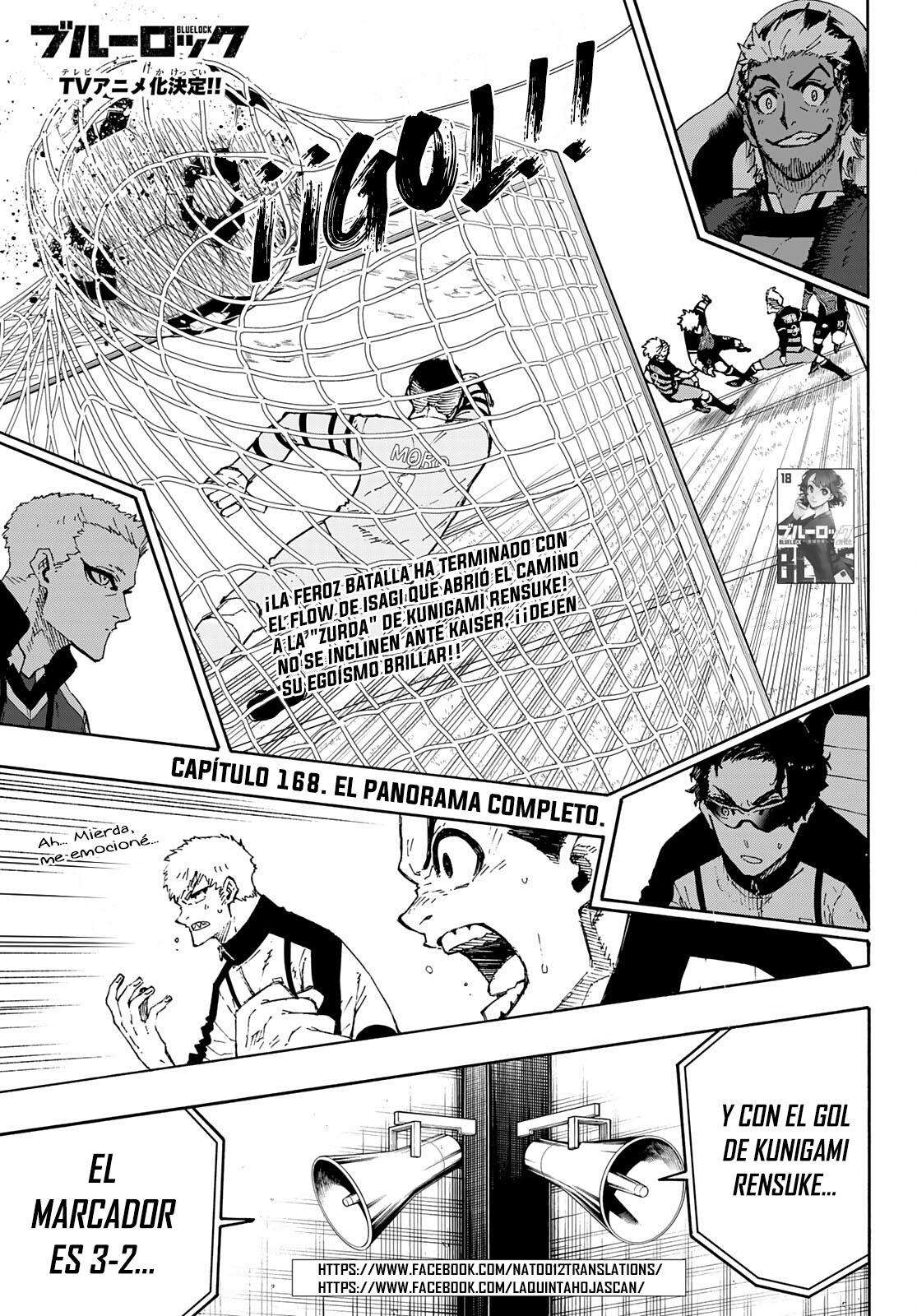 Read Blue Lock es Manga Online