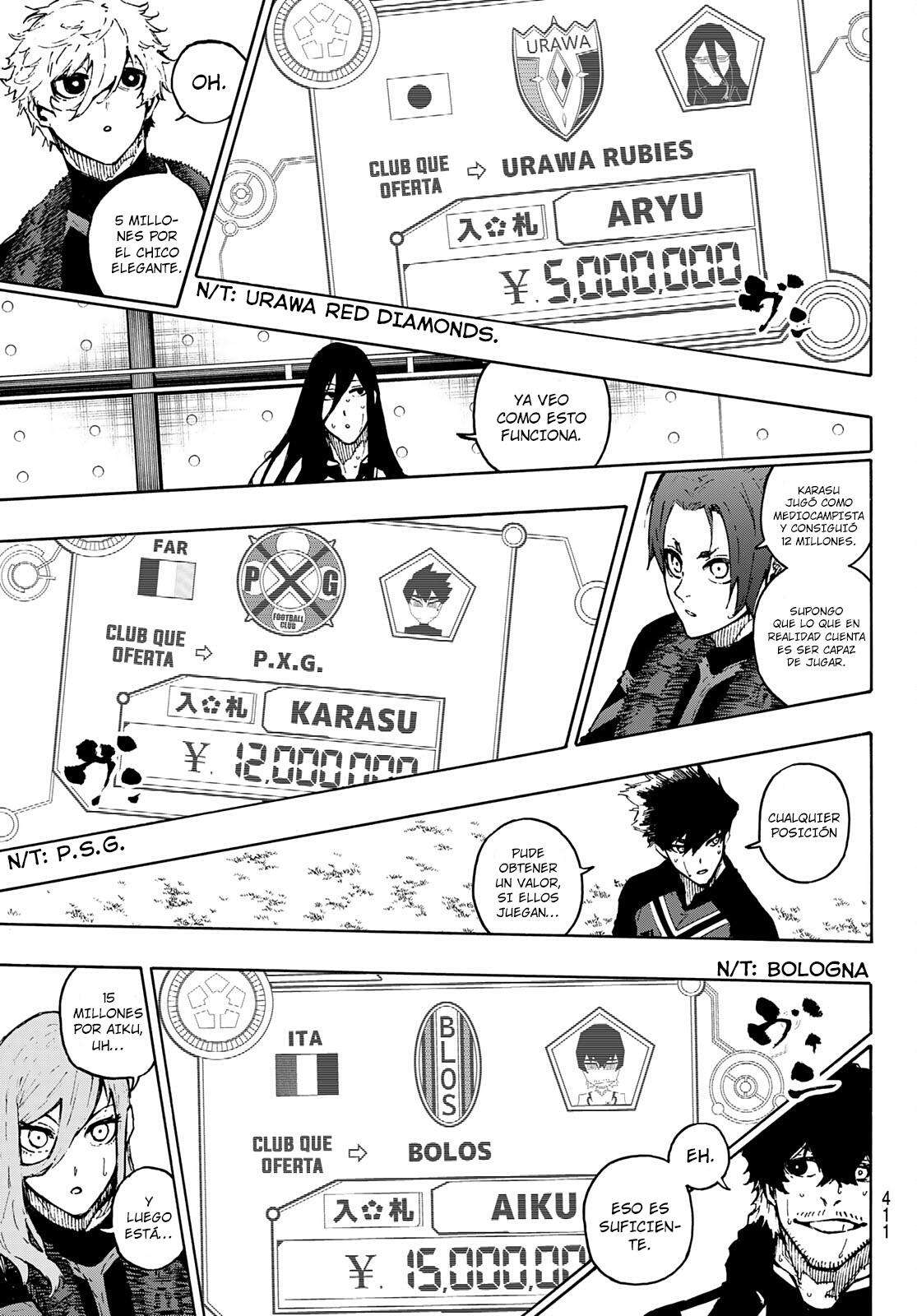 Read Blue Lock es Manga Online