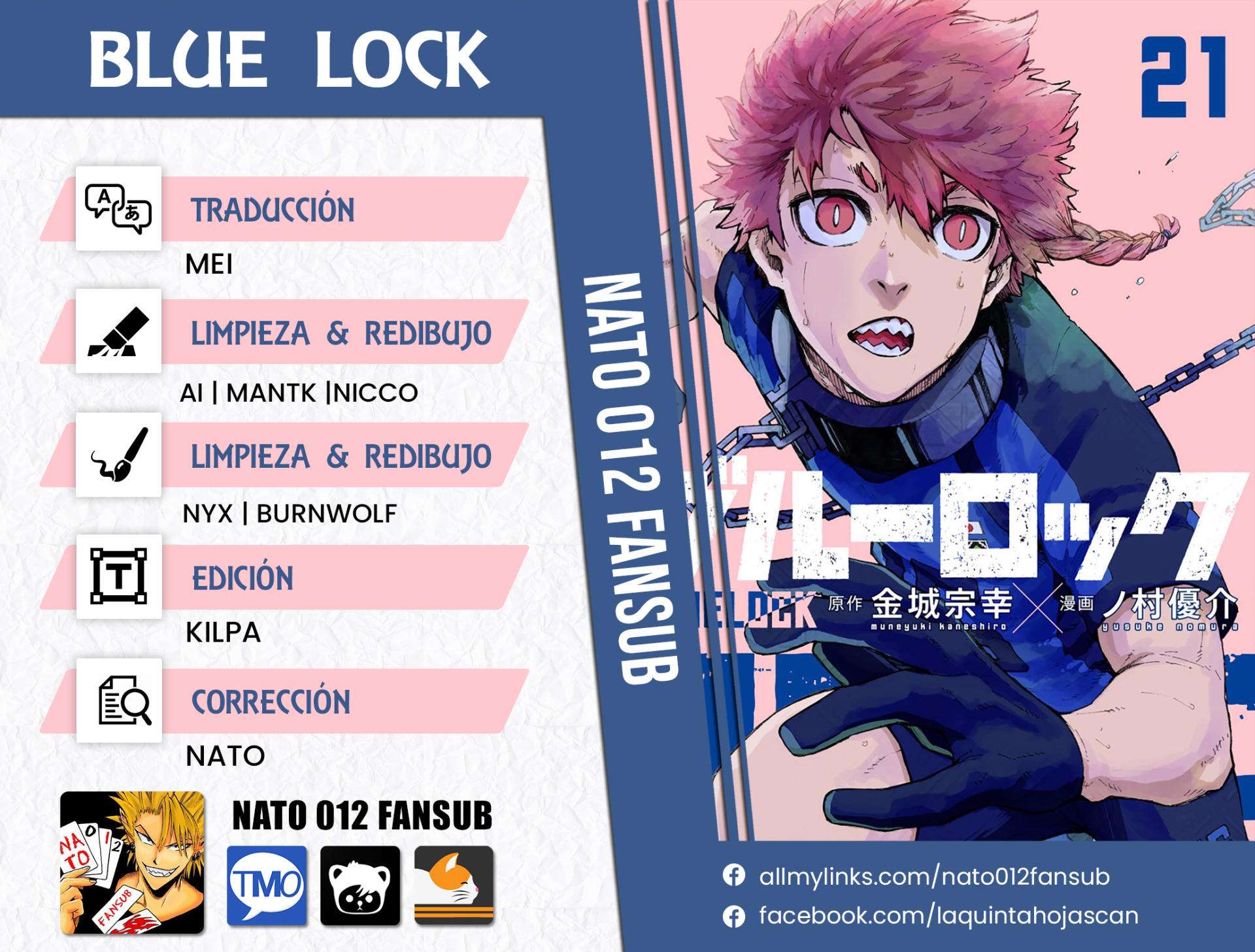 Read Blue Lock es Manga Online