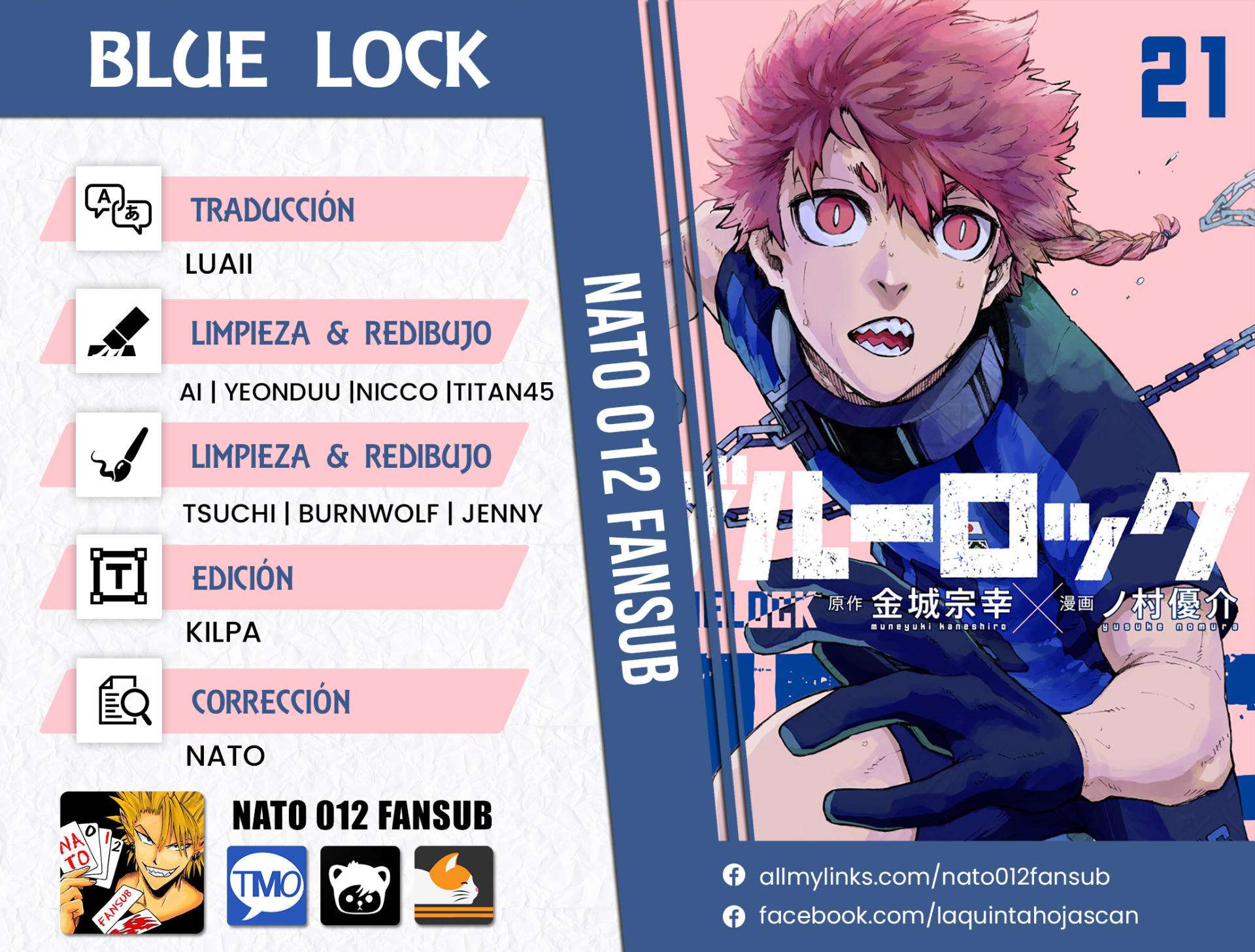 Read Blue Lock es Manga Online