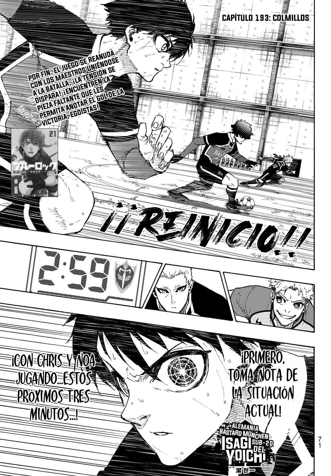 Read Blue Lock es Manga Online