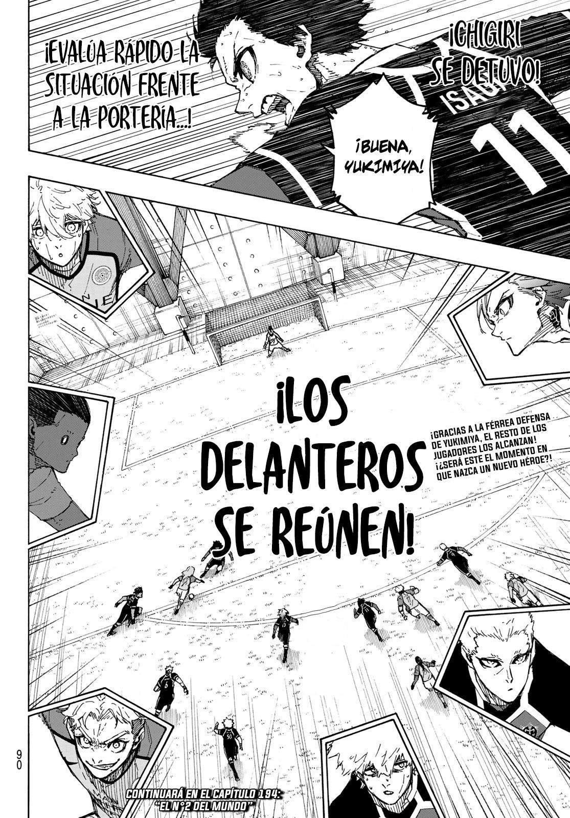 Read Blue Lock es Manga Online