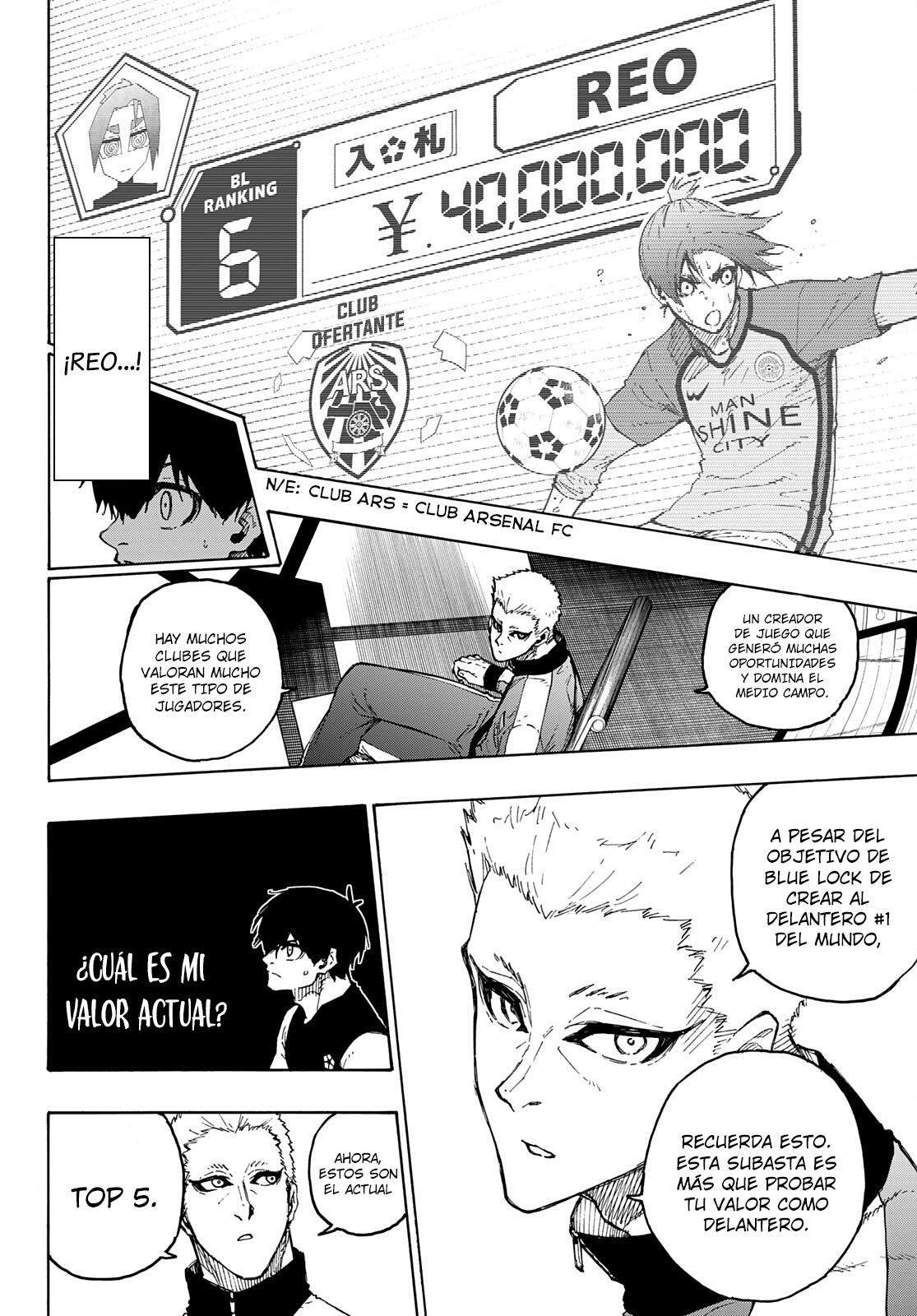 Read Blue Lock es Manga Online