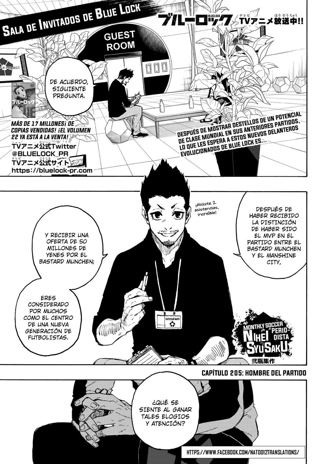 Read Blue Lock es Manga Online