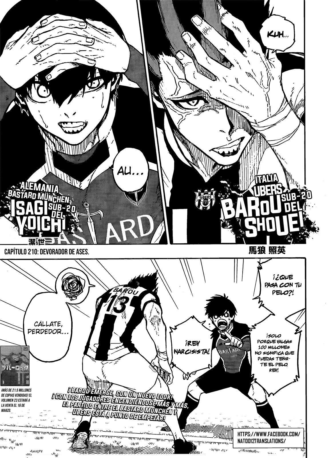 Read Blue Lock es Manga Online