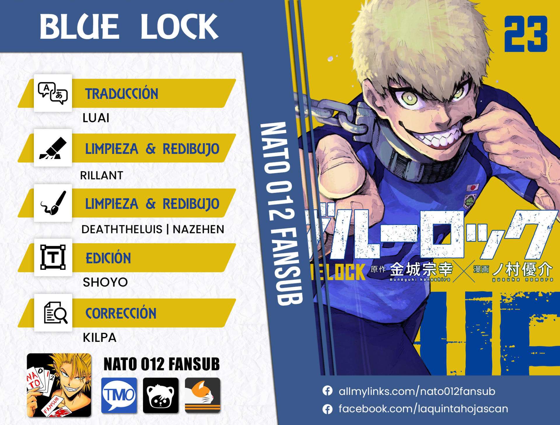 Read Blue Lock es Manga Online
