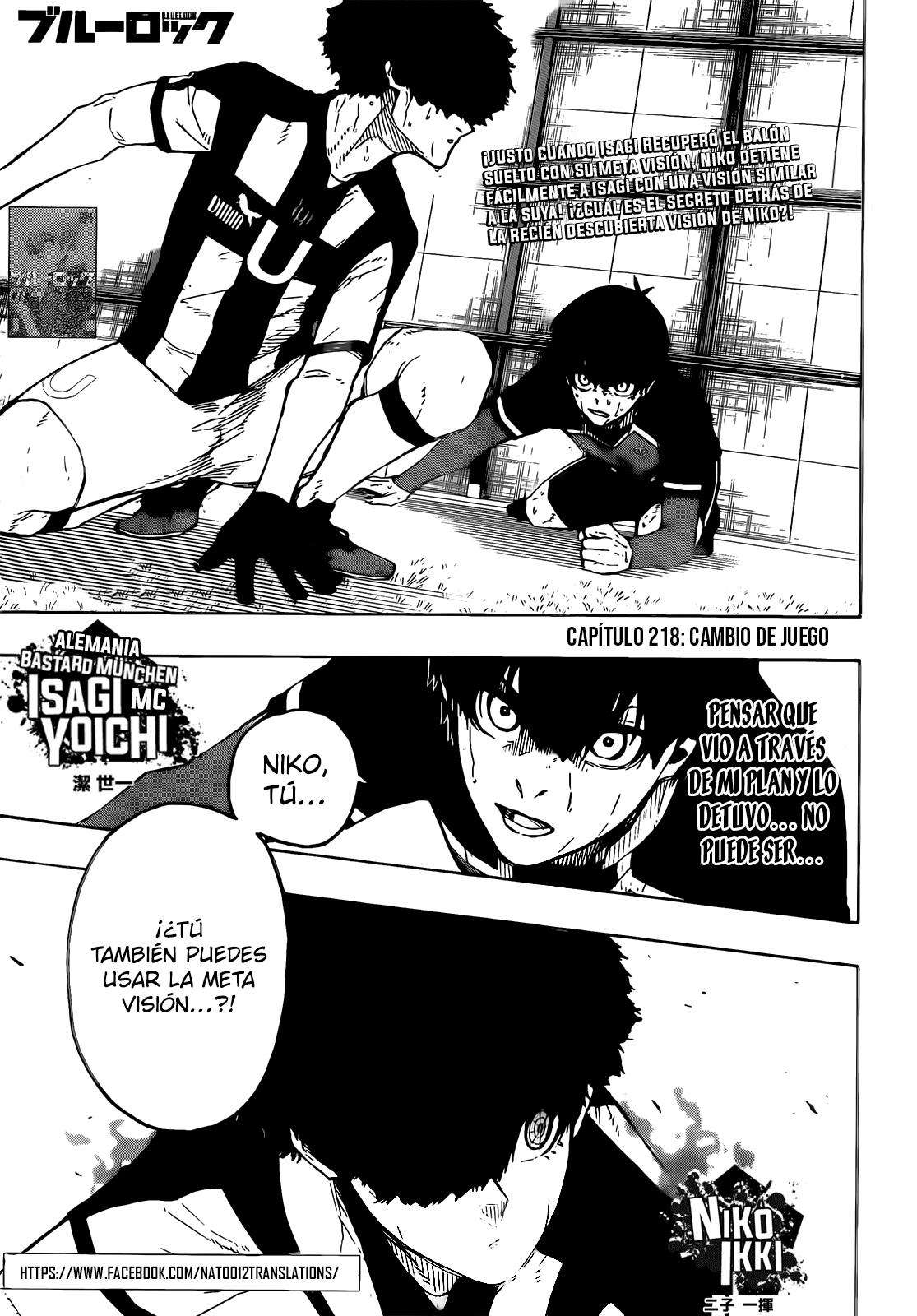 Read Blue Lock es Manga Online