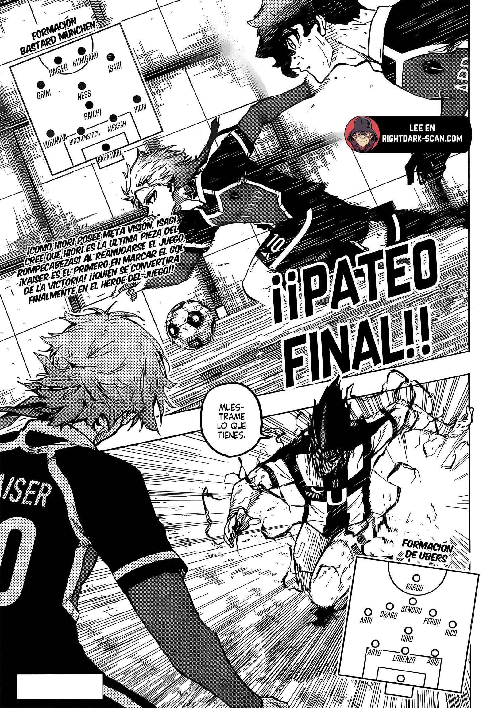 Read Blue Lock es Manga Online