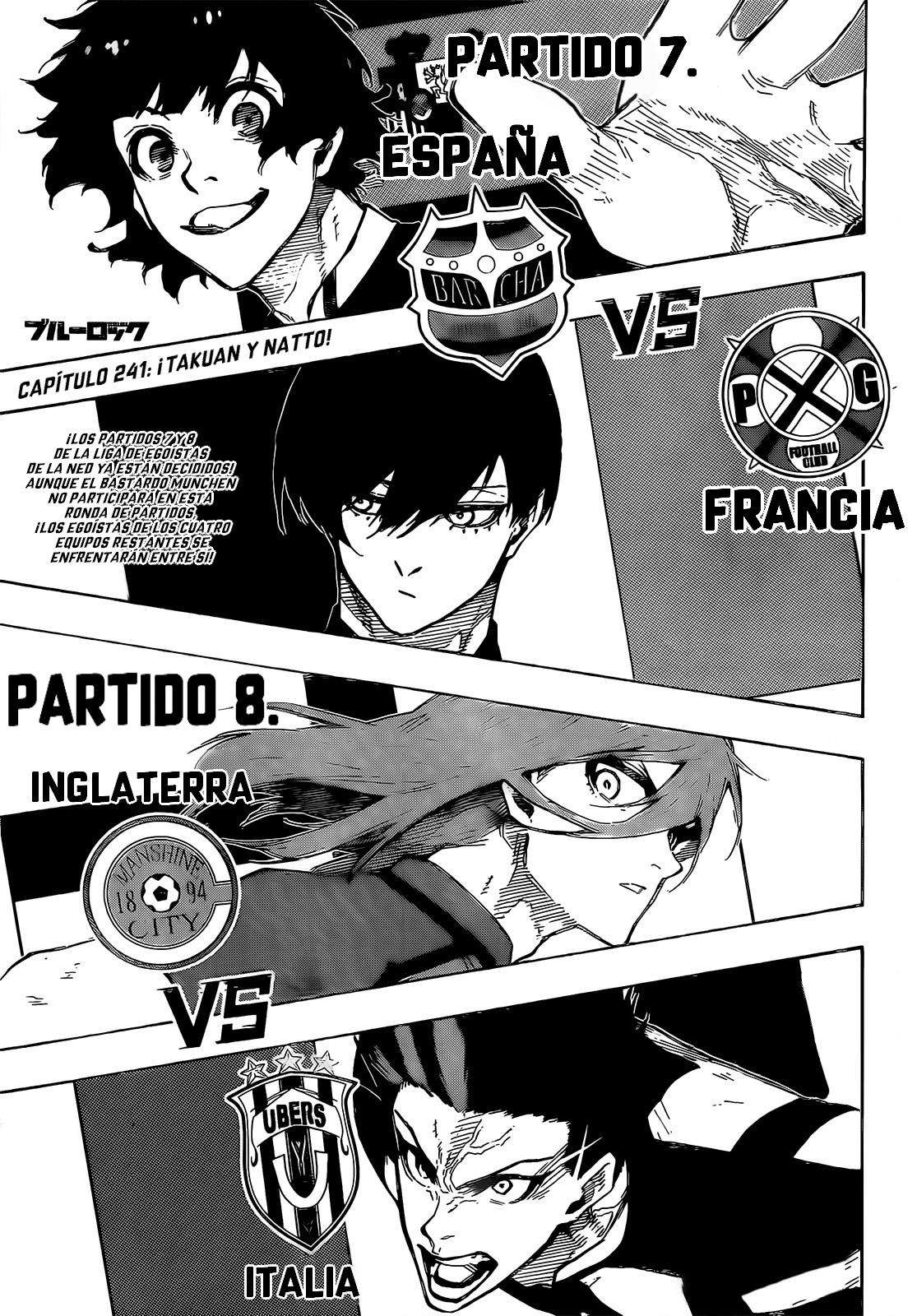 Read Blue Lock es Manga Online