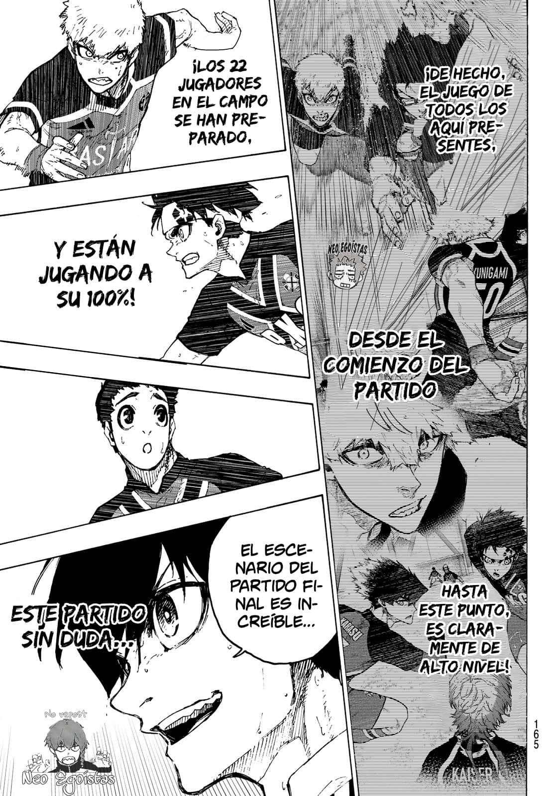 Read Blue Lock es Manga Online