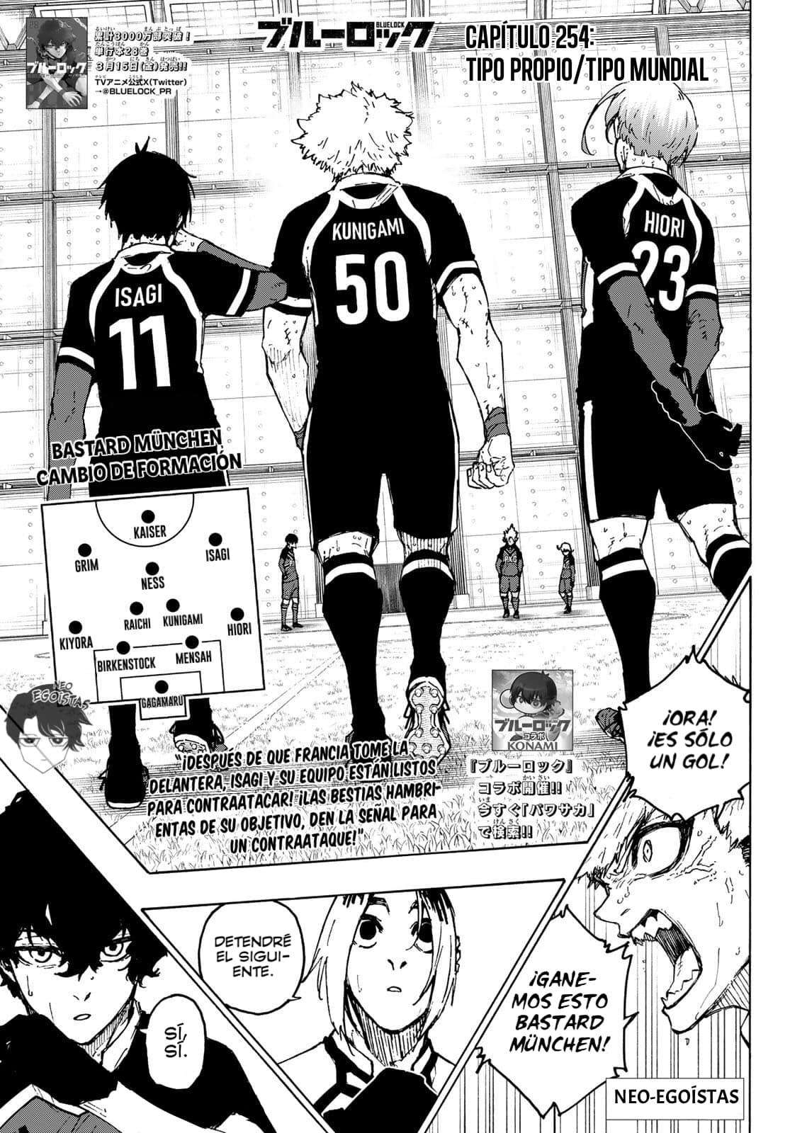 Read Blue Lock es Manga Online