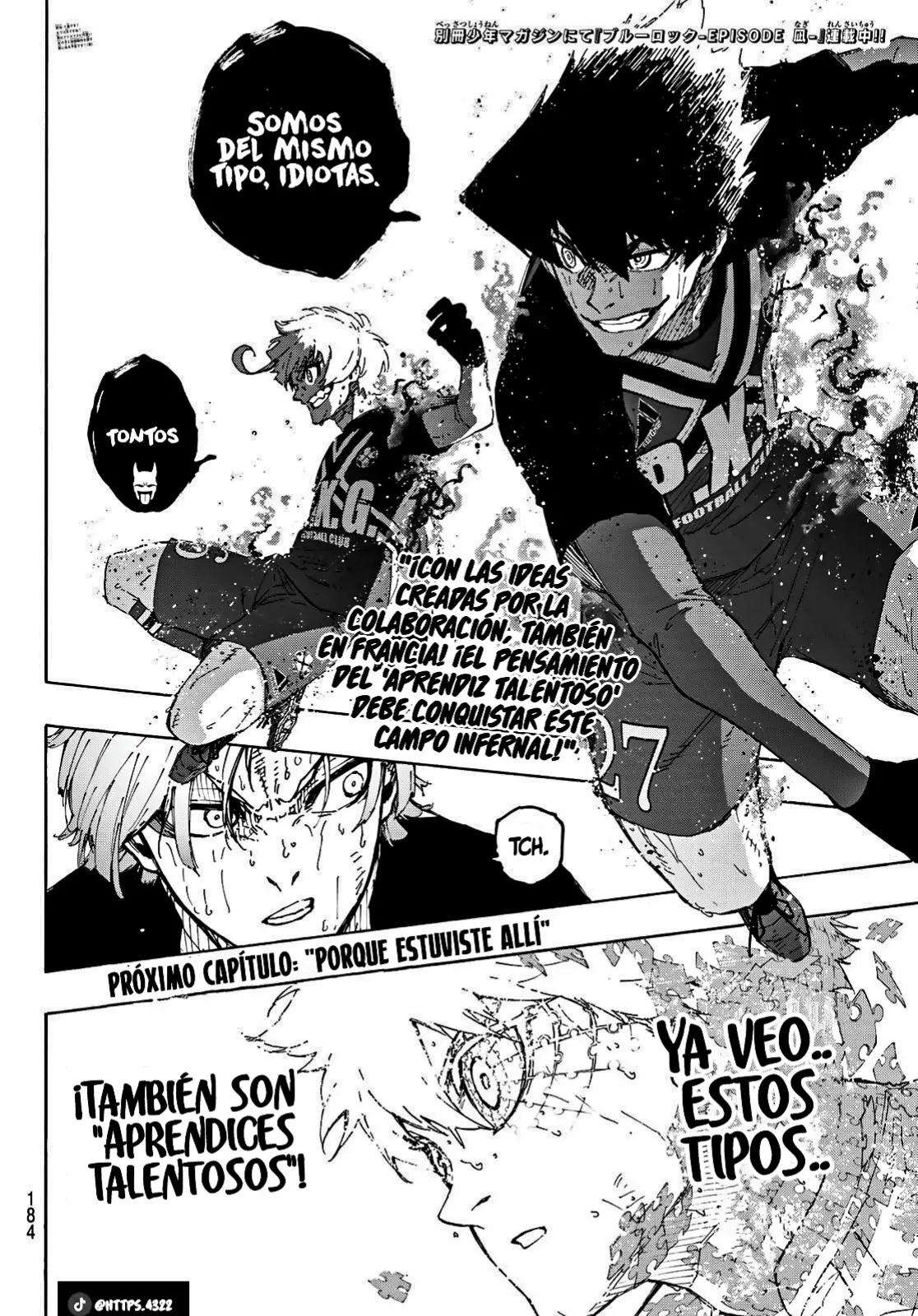 Read Blue Lock es Manga Online