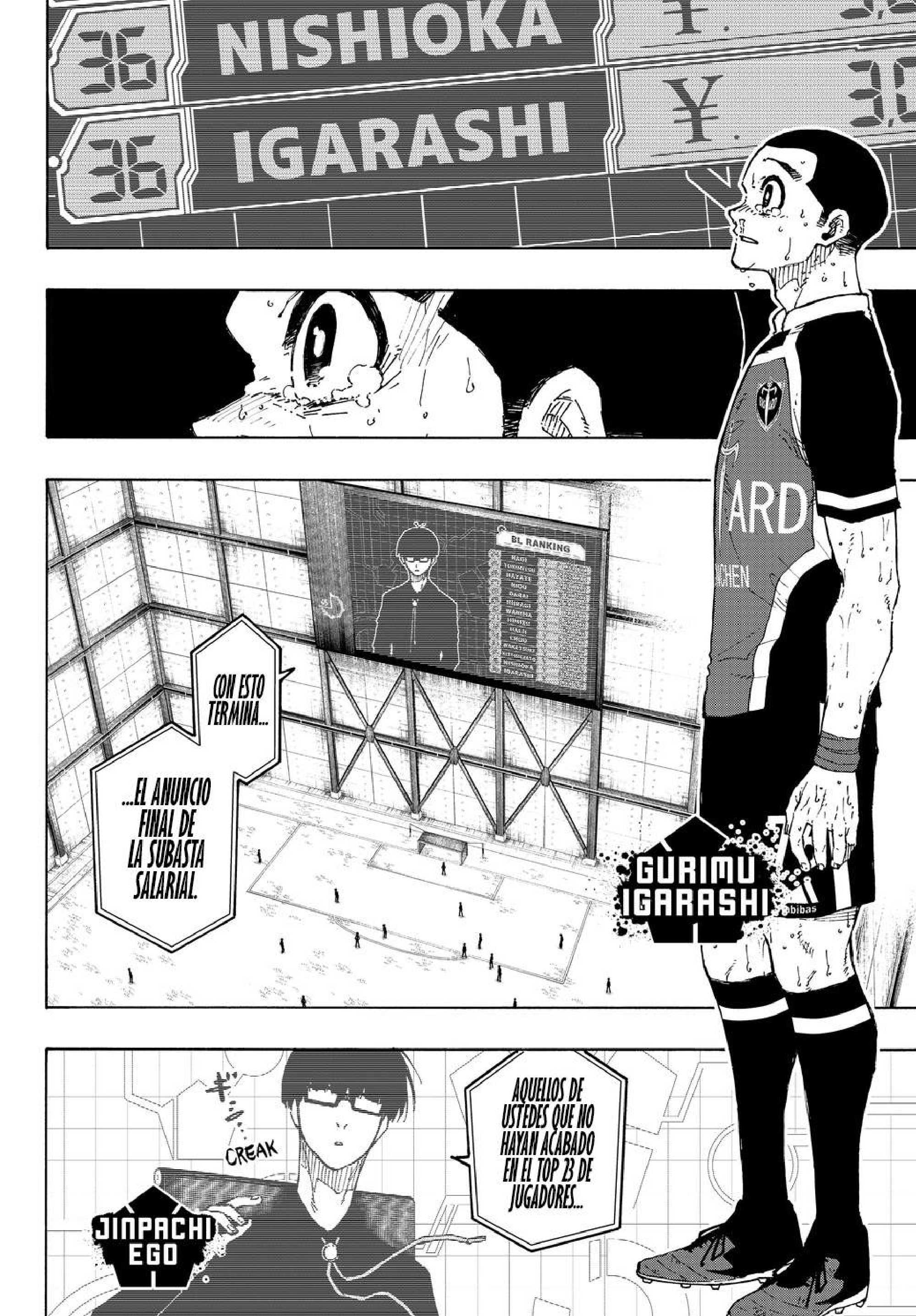 Read Blue Lock es Manga Online
