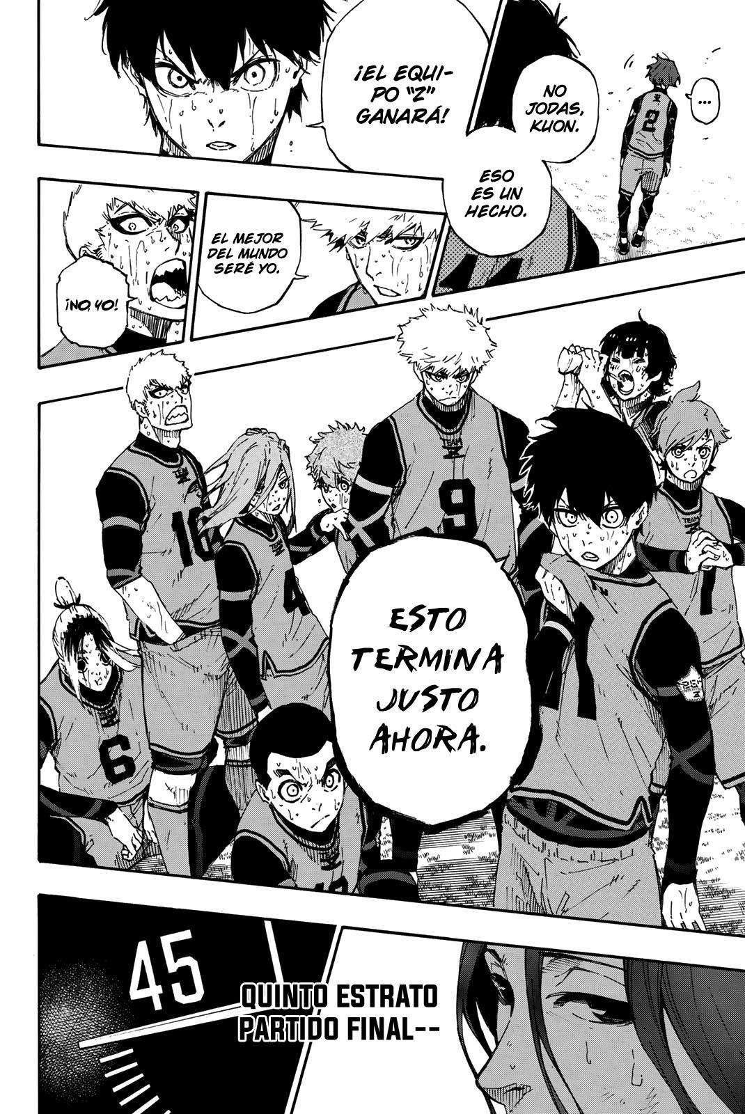 Read Blue Lock es Manga Online