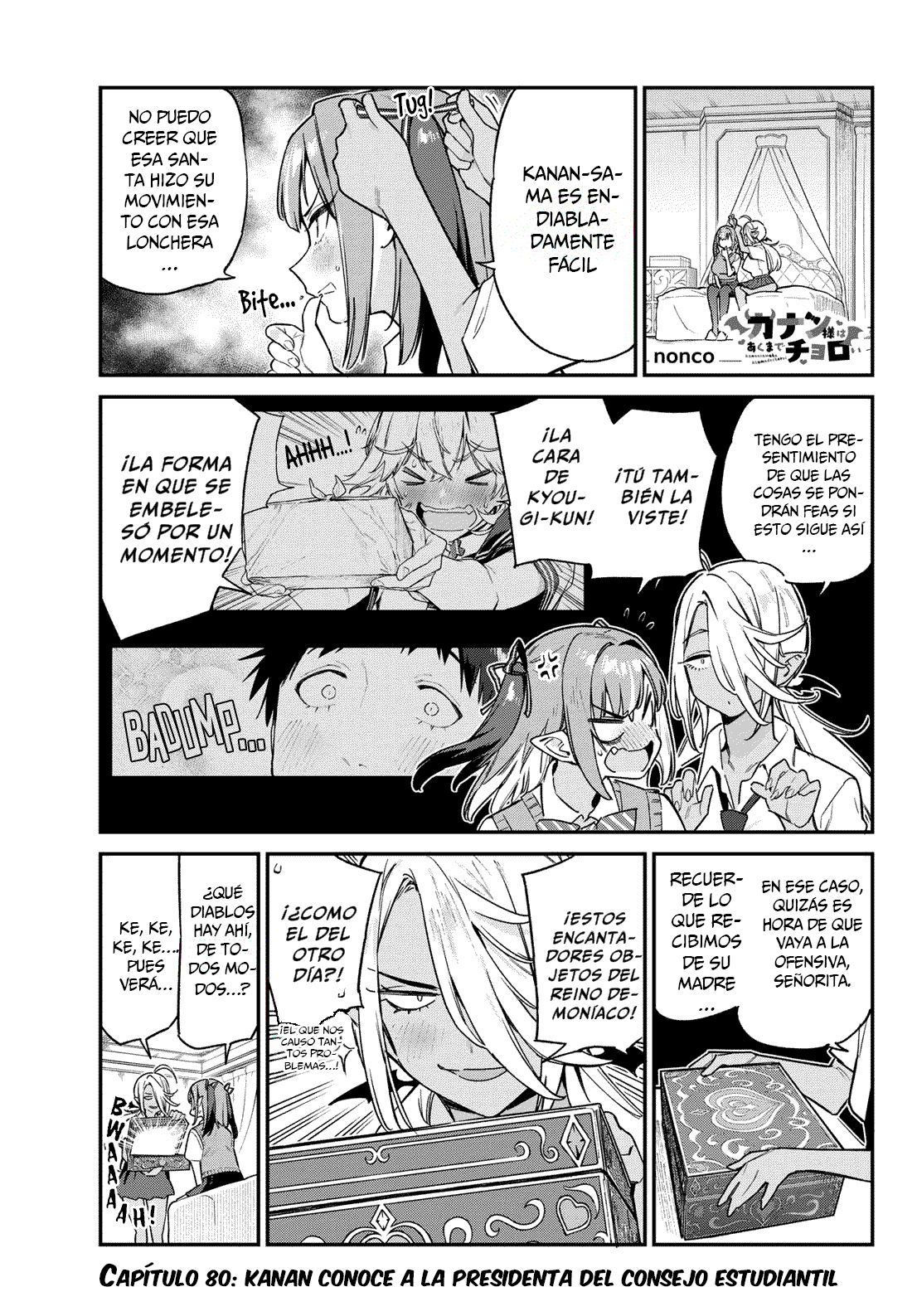 Read Kanan-sama wa Akumade Choroi es Manga Online