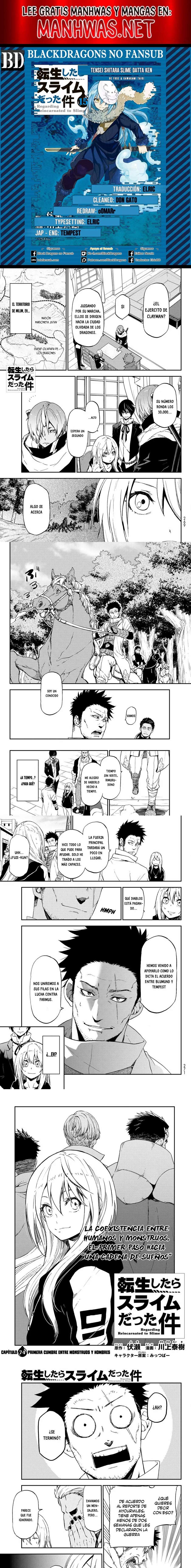 Read Tensei Shitara Slime Datta Ken es Manga Online