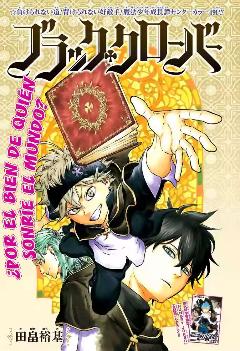 Read black Clover es Manga Online