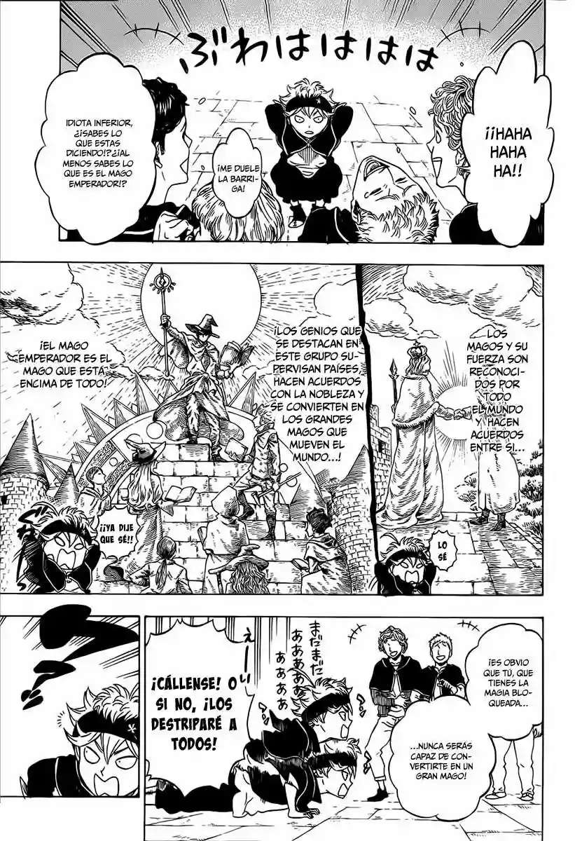 Read black Clover es Manga Online