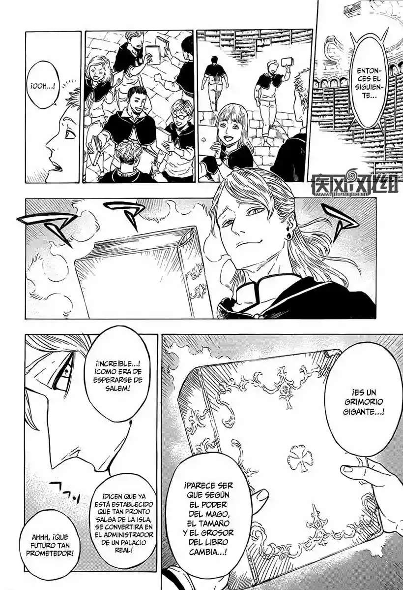 Read black Clover es Manga Online