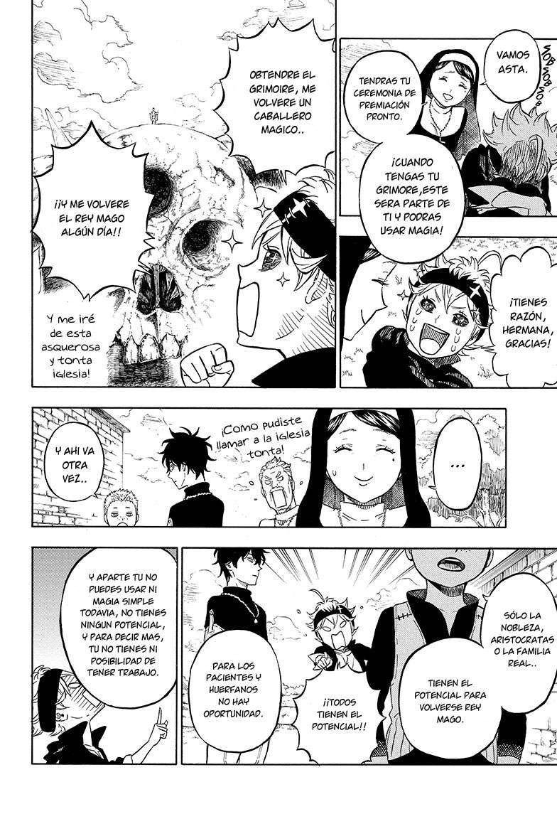 Read black Clover es Manga Online