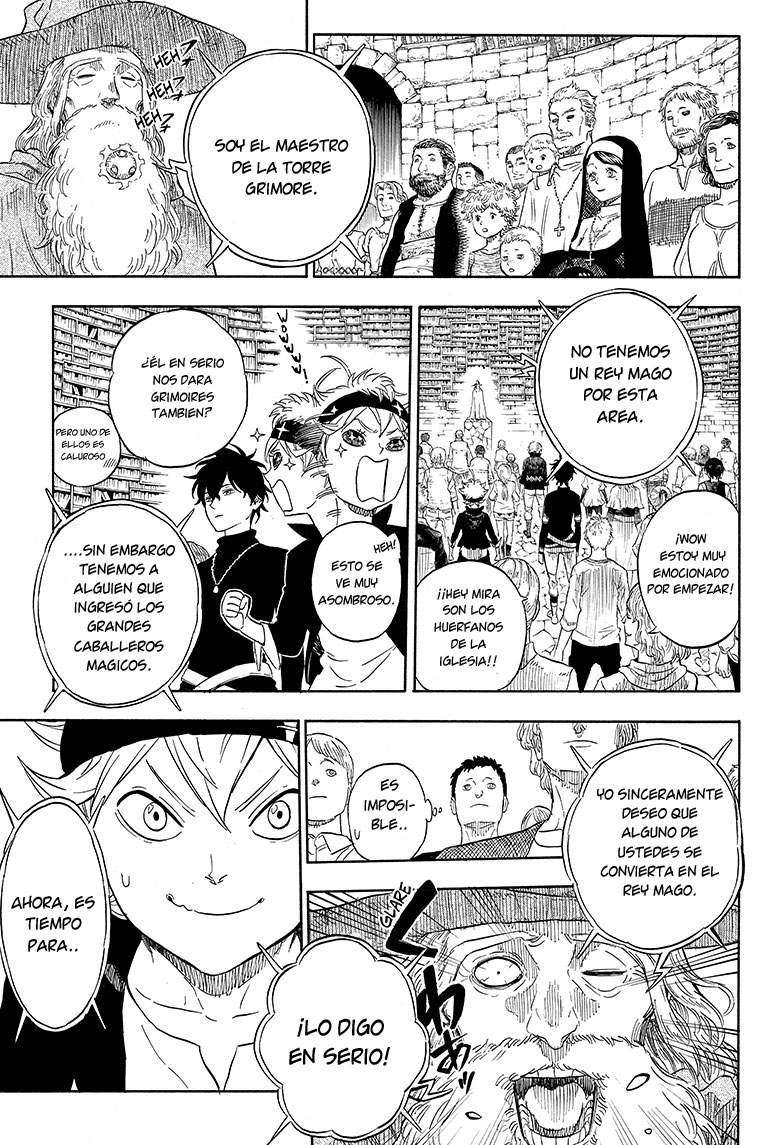 Read black Clover es Manga Online