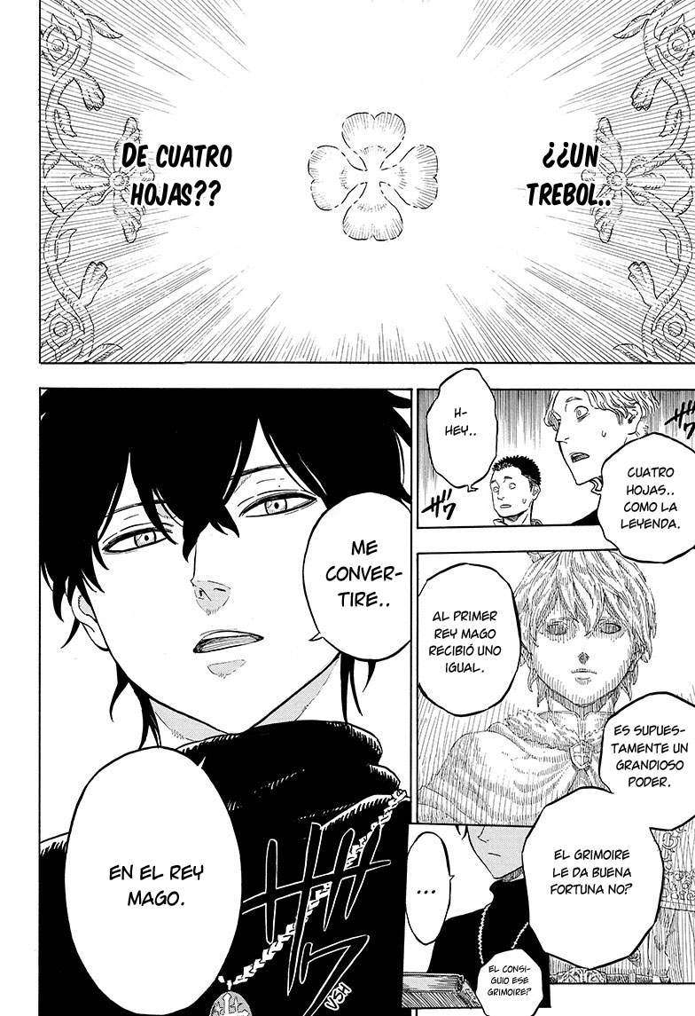 Read black Clover es Manga Online