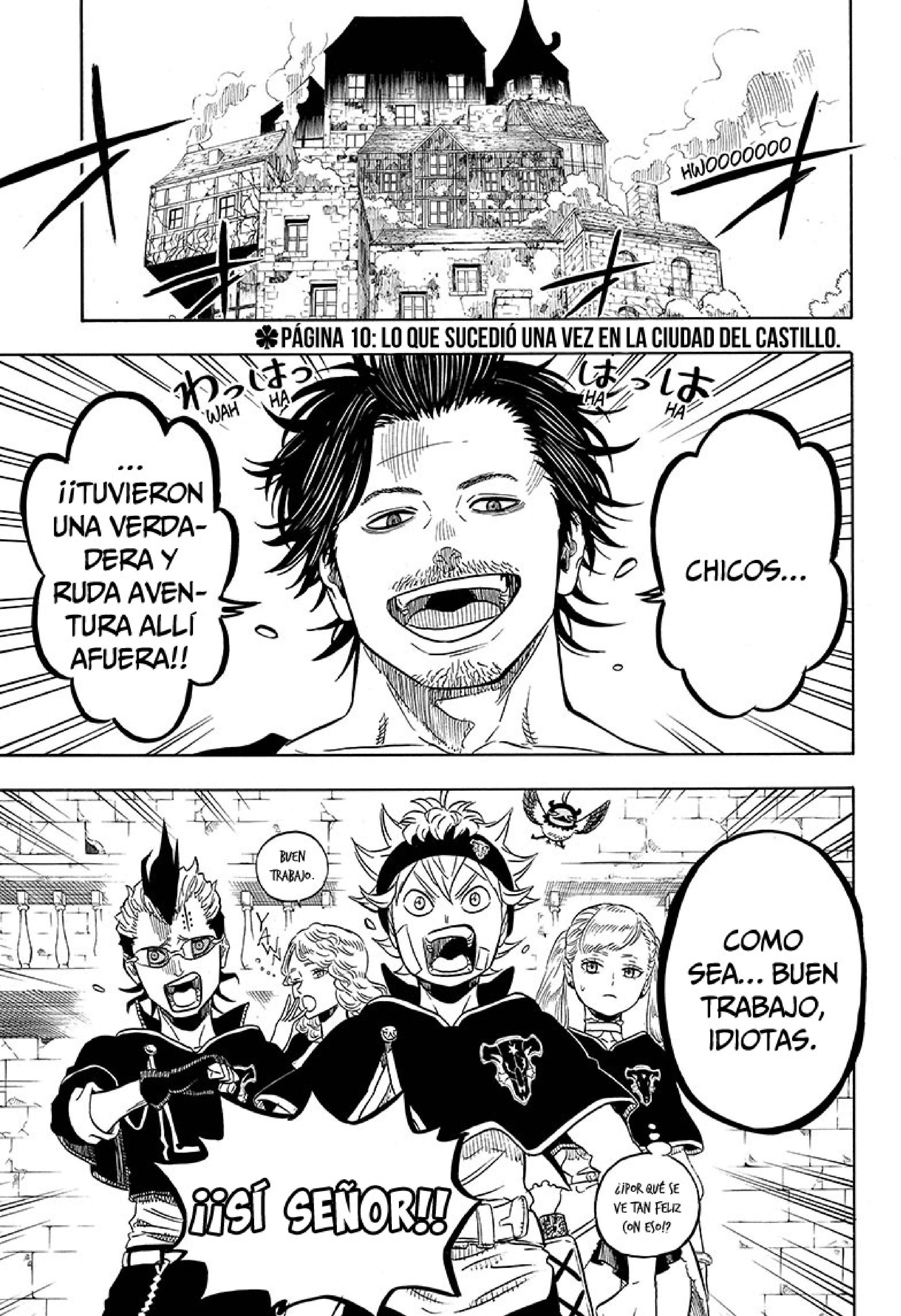 Read black Clover es Manga Online