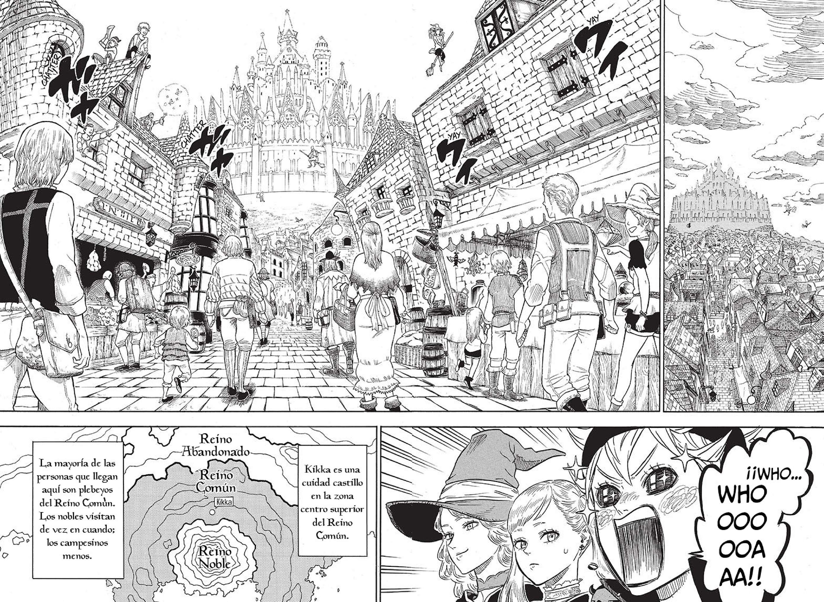 Read black Clover es Manga Online