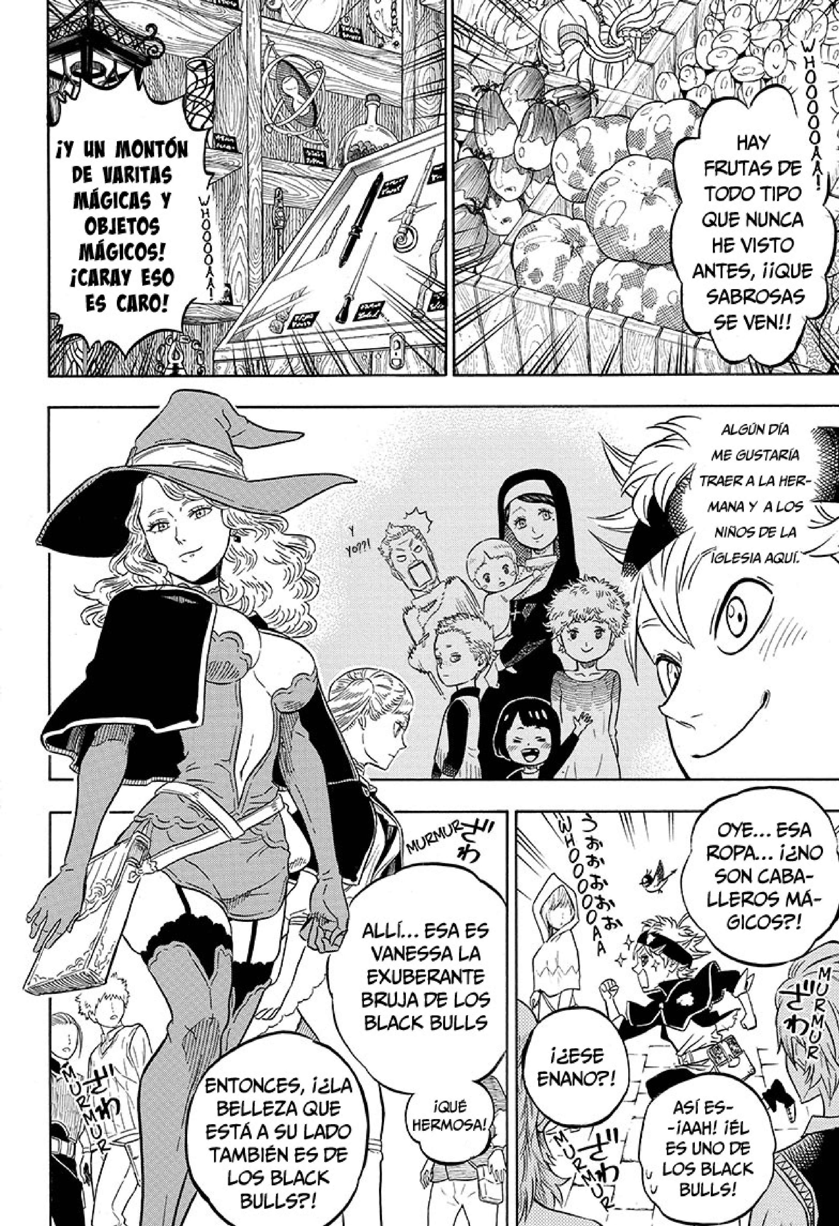 Read black Clover es Manga Online