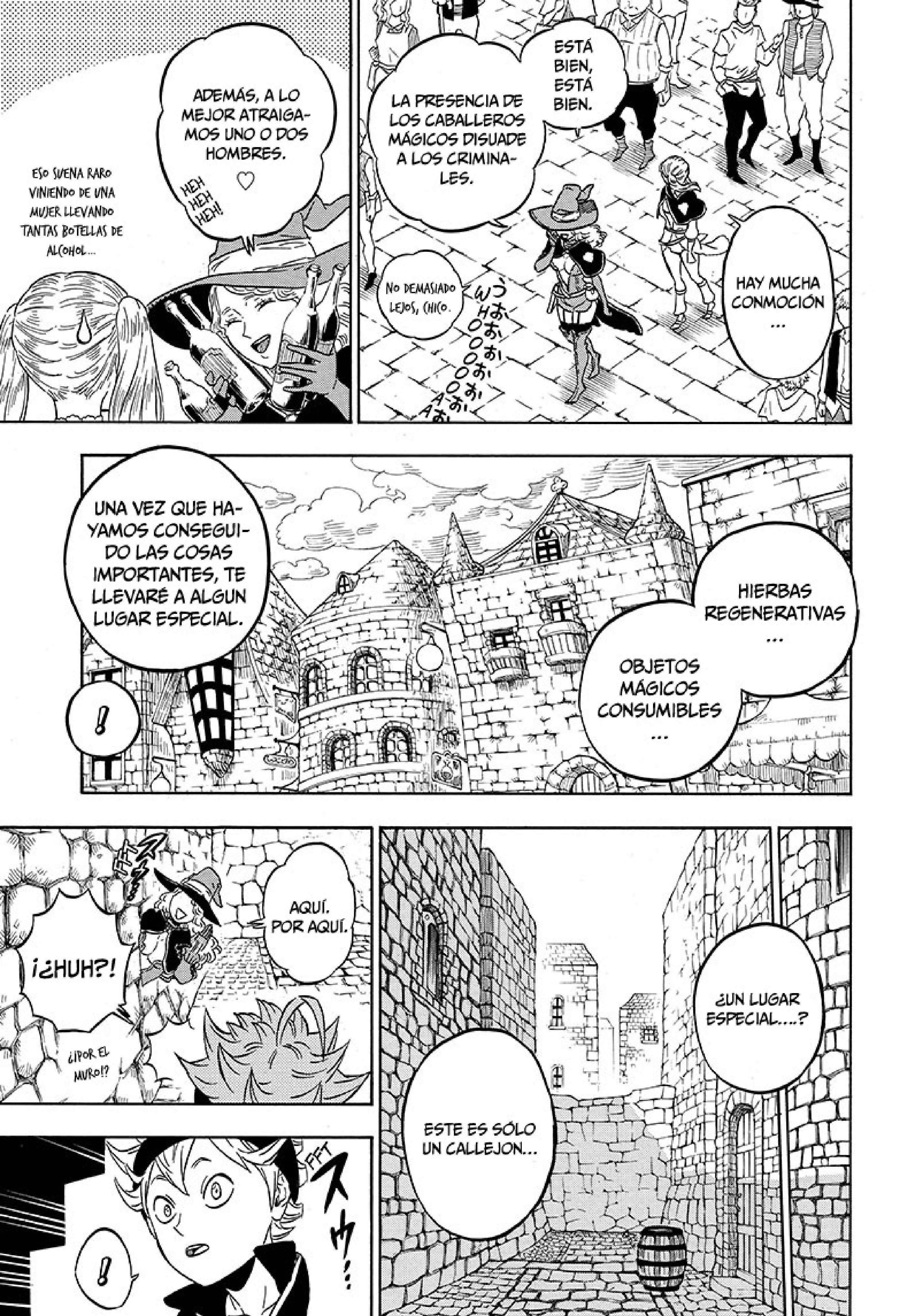 Read black Clover es Manga Online