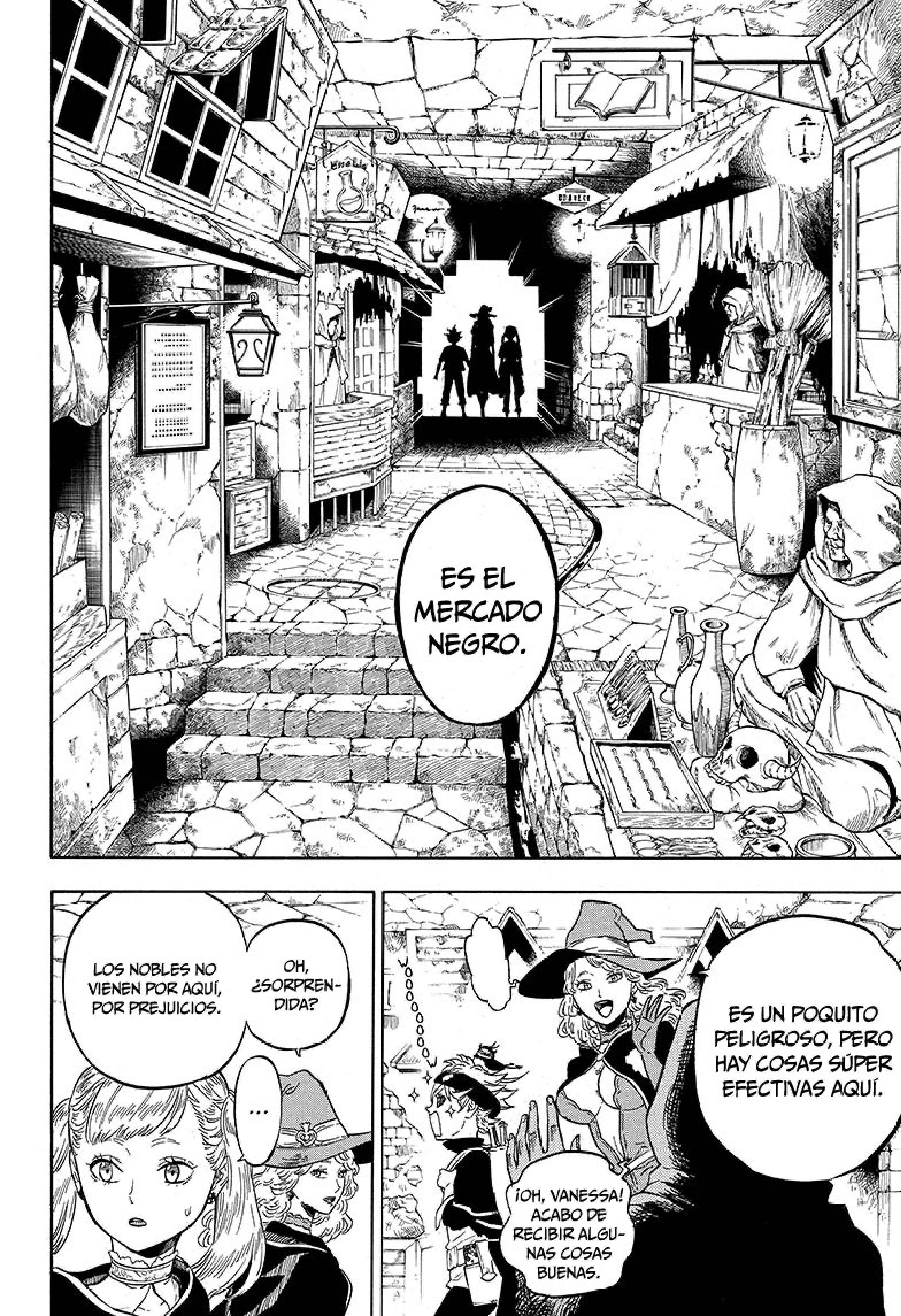 Read black Clover es Manga Online